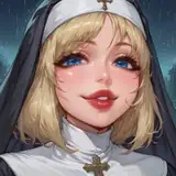 Nun AiArt from patreon