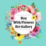 Boy With Flowers Art Gallery from patreon